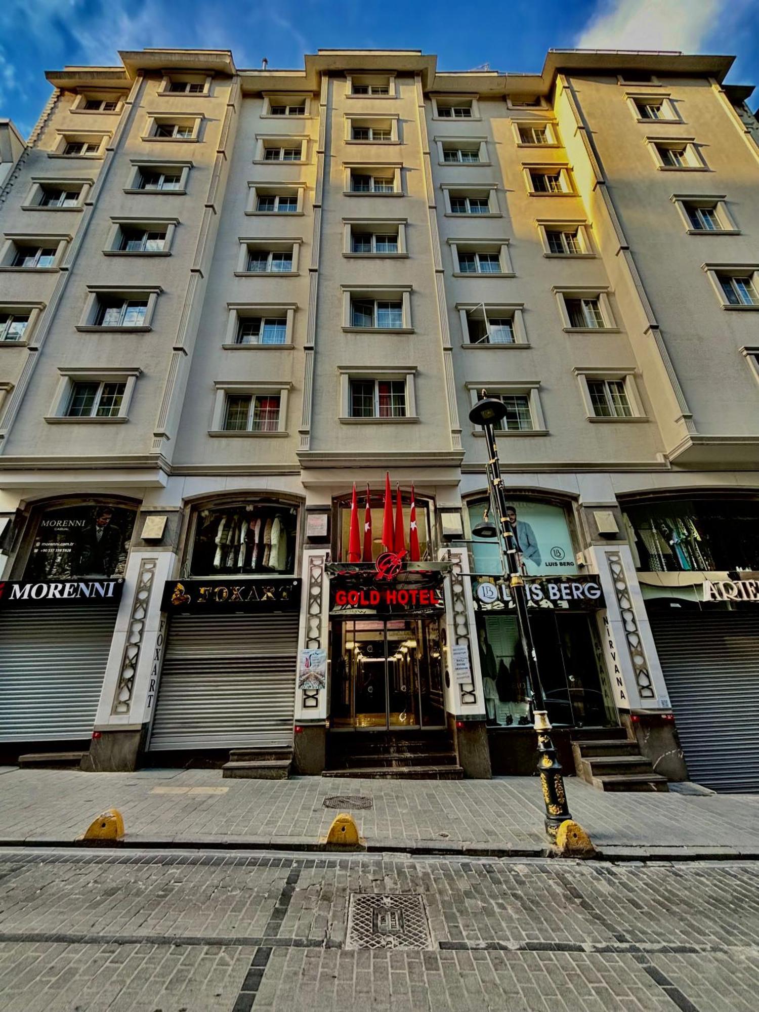 Gold Hotel Istanbul Exterior foto