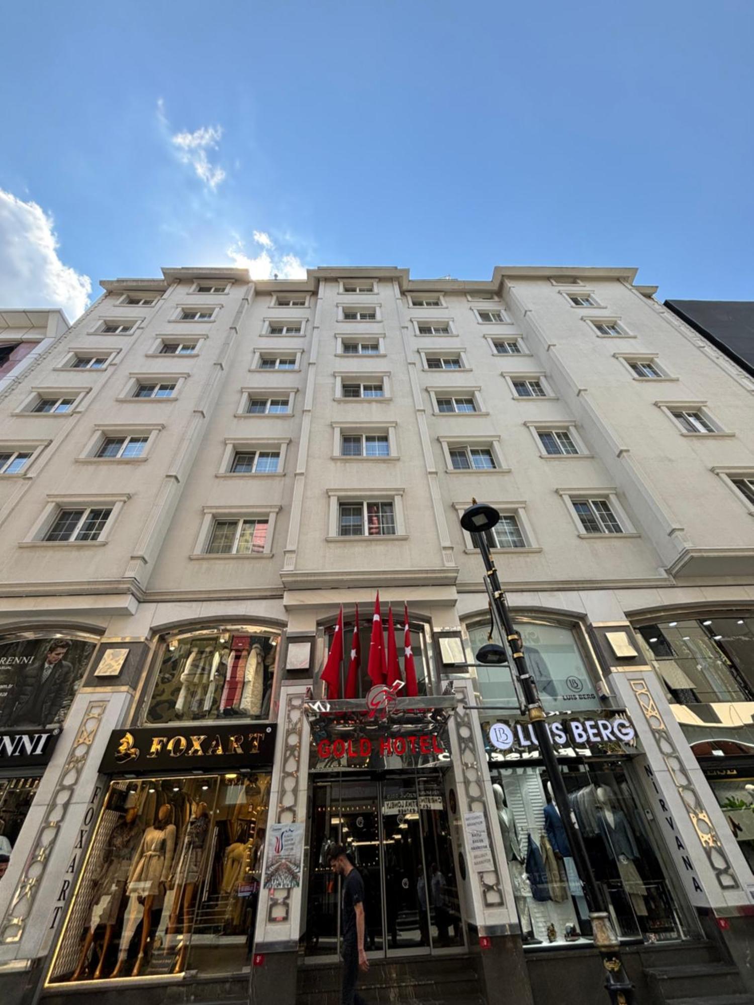 Gold Hotel Istanbul Exterior foto